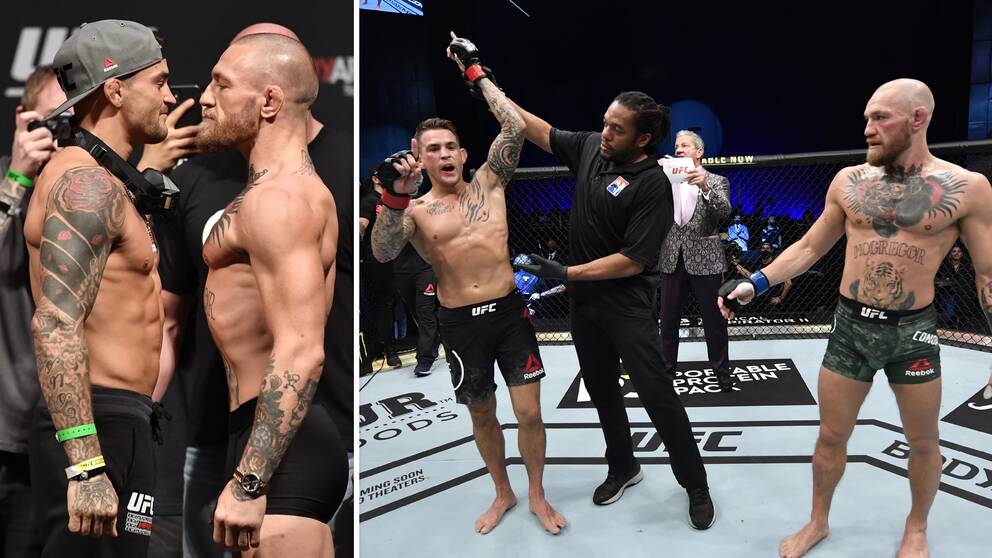 Dustin Poirier och Conor McGregor möttes i januari – och möts igen i sommar.