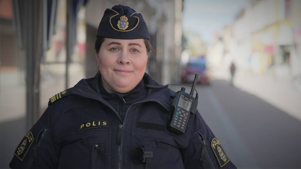 Angelica Nordahl, polis i Sala