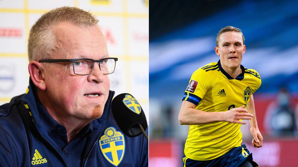 Janne Andersson och Ludwig Augustinsson.