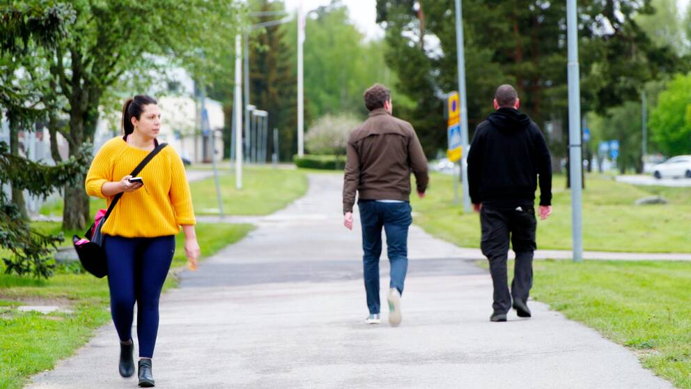 Människor på finnslätten