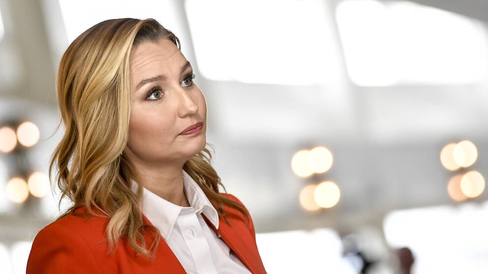 Kristdemokraternas partiledare Ebba Busch