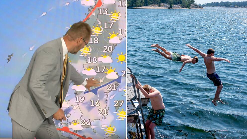 Ovanligt varm sommar hittills i år SVT Nyheter