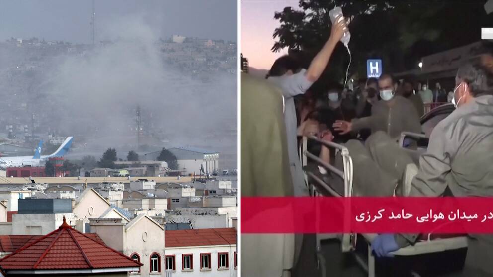 Vid torsdagens självmordsattentat intill flygplatsen i Kabul dödades flera människor.
