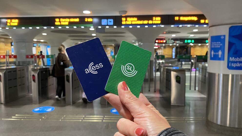 Blått åkkort blir grönt när SL moderniserar biljettsystemet