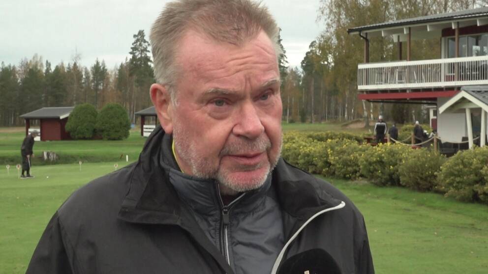 Tage Nordkvist, ordförande i Kils golfklubb, berättar om betydelsen av projektet för klubben.