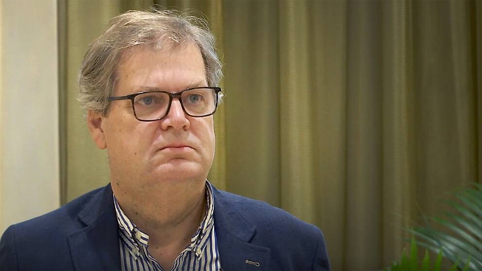 ”Vi vill göra det som är bäst för patienten”, säger Johan Fält (M) i klippet – hör honom kommentera Stadsmissionens nedläggning av missbruksvård i Göteborg.
