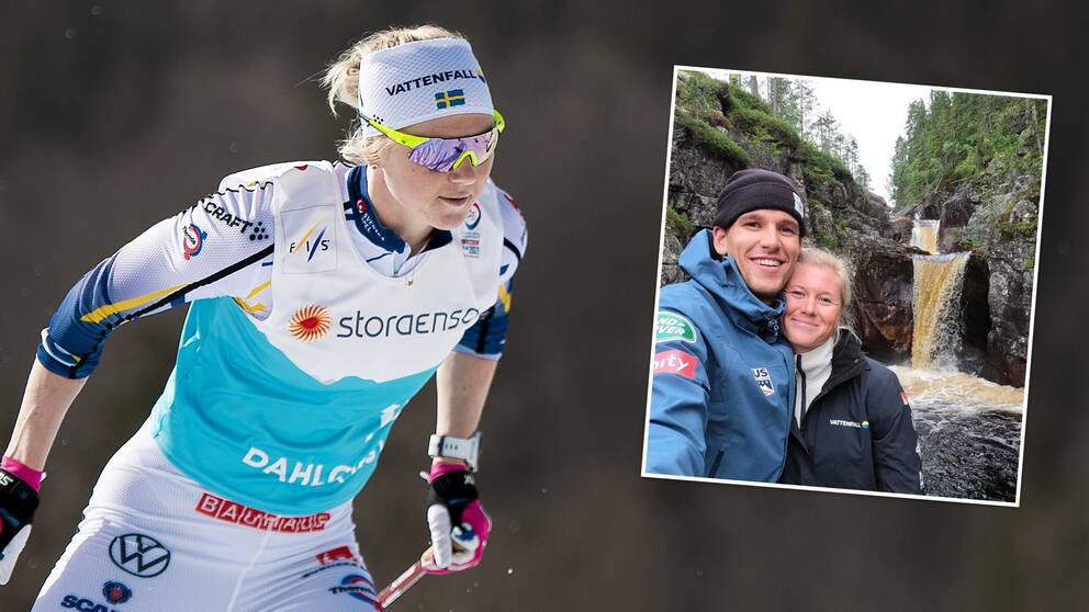 Maja Dahlqvist satsar mot OS, bland annat med stöd från pojkvännen Kevin Bolger.