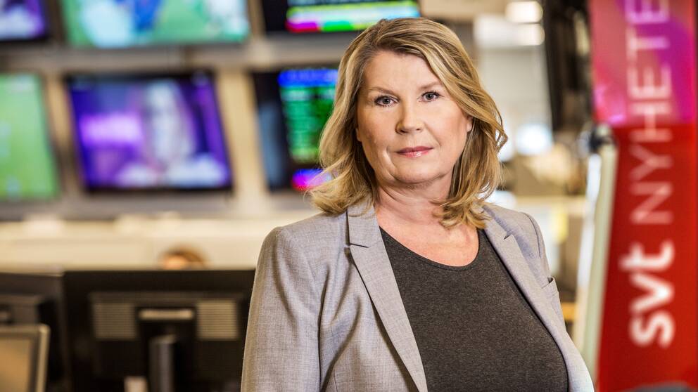 Charlotta Friborg, programchef och ansvarig utgivare SVT Riksnyheter