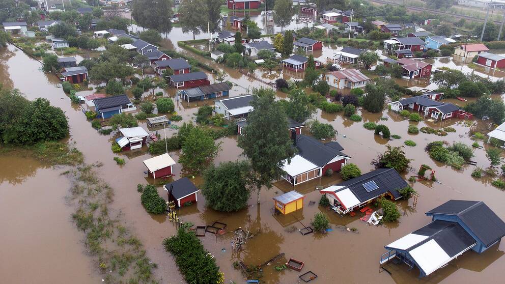 Översvämningarna i Gävle i augusti
