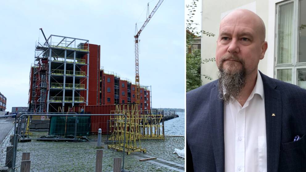 Magnus Gärdebring (M), östra piren Karlshamn