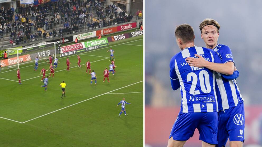 IFK Göteborg tog ledningen mot Djurgården.
