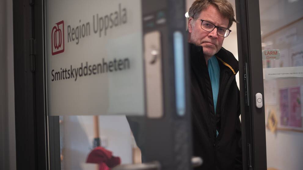 Johan Nöjd, smittskyddsläkare i Region Uppsala