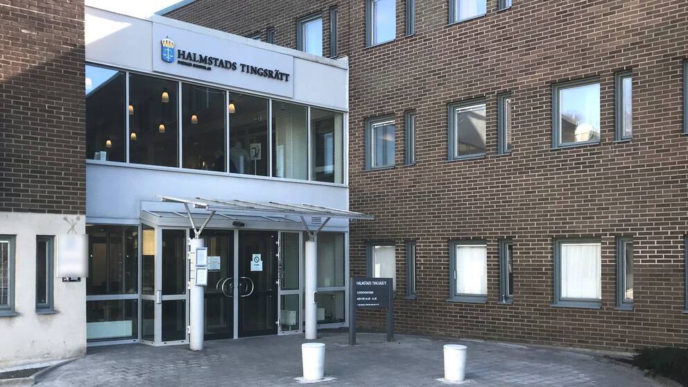 Fasaden på Halmstad Tingsrätt.