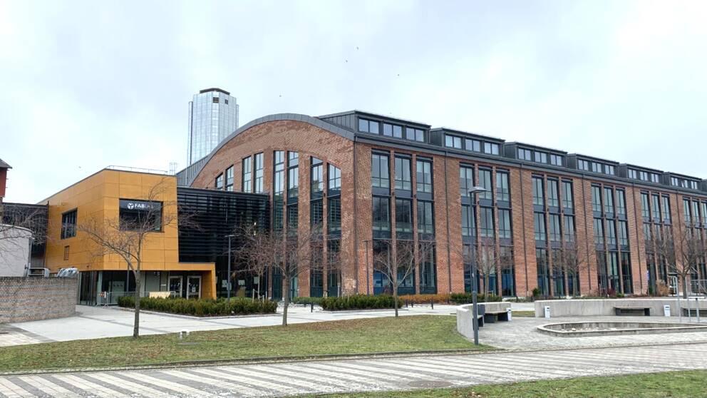 S-huset på Högskolan i Halmstad var en finalisterna till kommunens arkitekturpris 2021.