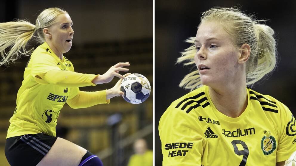 Mathilda Lundström och Nina Koppang utgick skadade mot Metz.