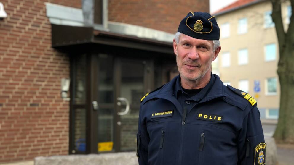 Christer Bartholdsson, lokalpolisområdeschef Falkenberg