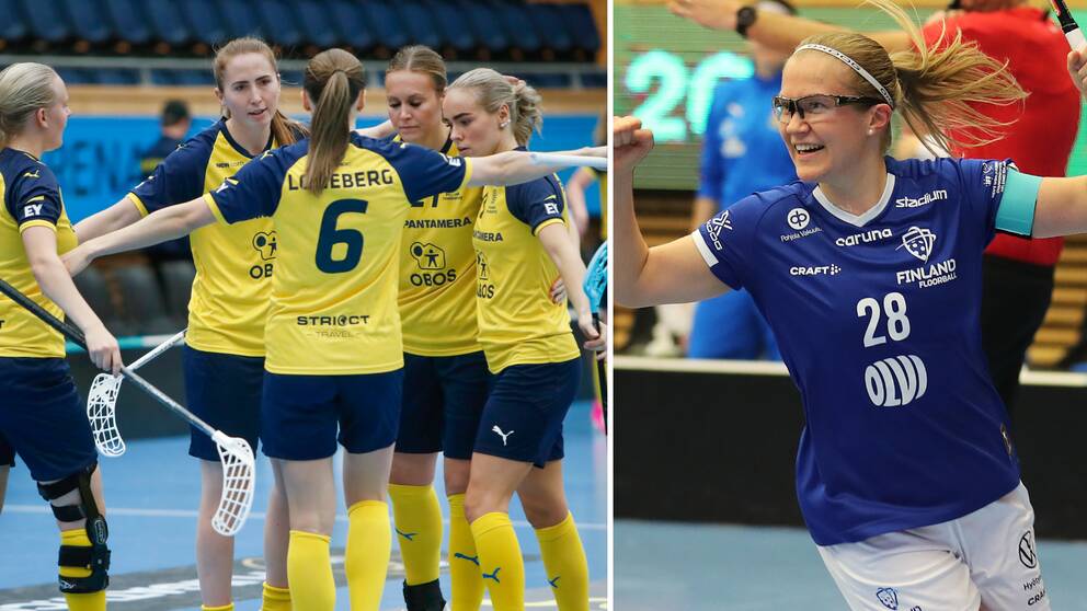 Sverige möter Finland i VM-finalen.