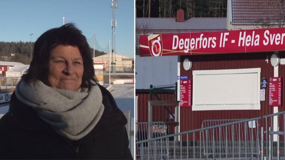 Suzanne Hällström, klubbchef för Degerfors IF. 