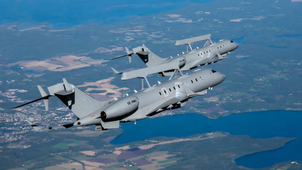 Finland erbjuds två exemplar av Saabs Global Eye för flygburen övervakning och stridsledning. 