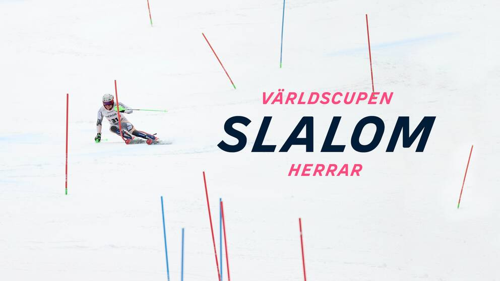 Tävlingar i världscupen från Kitzbühel, Österrike. I dag slalom, åk 1, herrar.