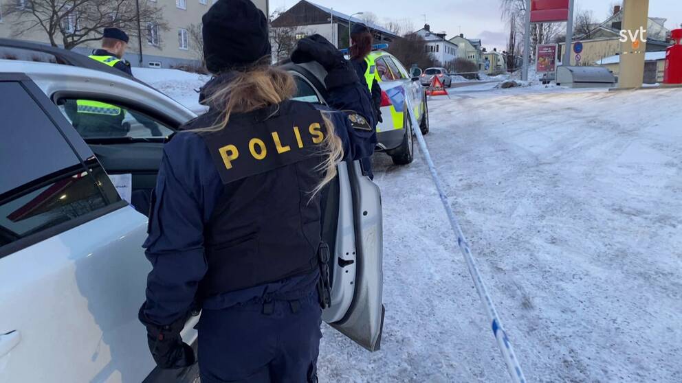 Mordförsök i Sundsvall.