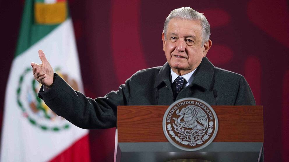 Mexikos president Andrés Manuel López Obrador.