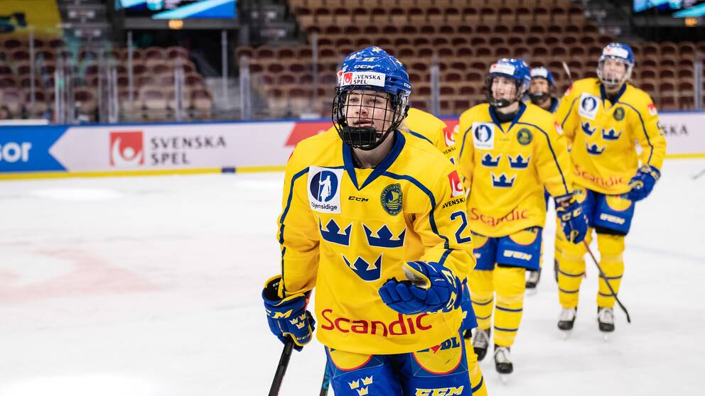 Damkronornas Lina Ljungblom.