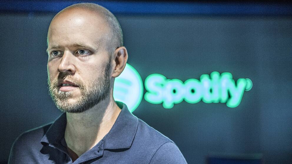 Spotifys medgrundare och vd Daniel Ek.