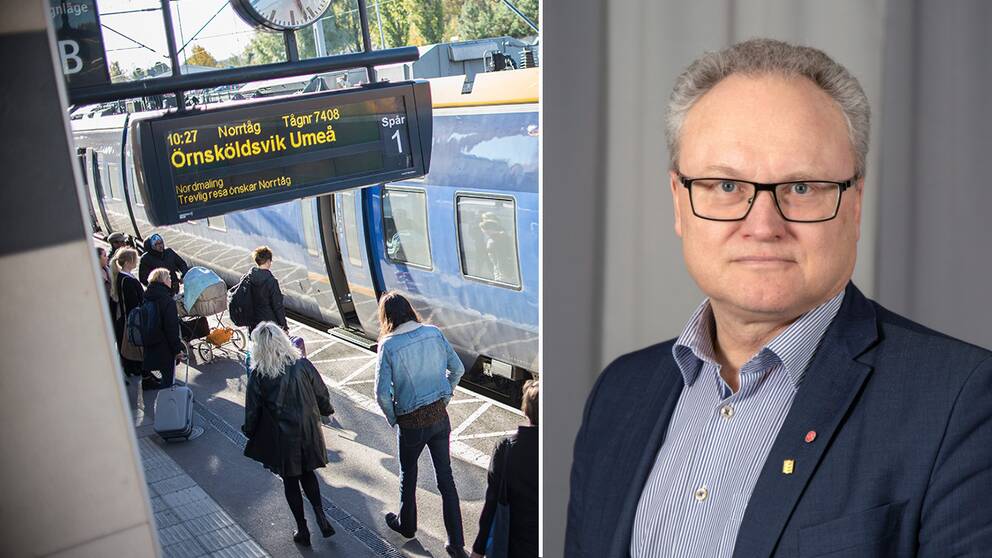 Glenn Nordlund (S) ordförande regionstyrelsen i Västernorrland.
