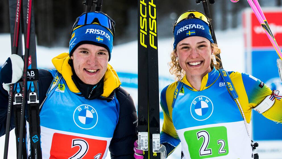 Sebastian Samuelsson och Hanna Öberg.
