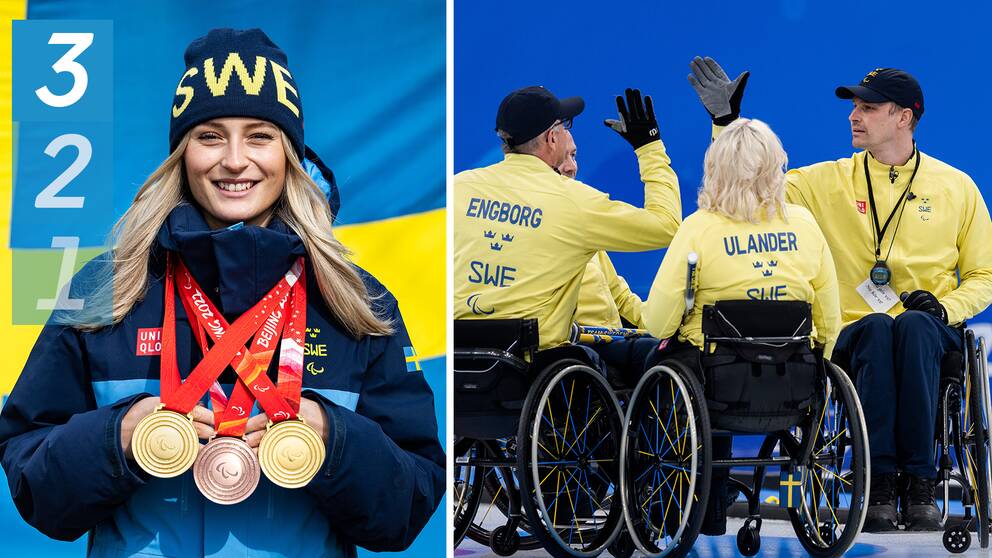 Ebba Årsjö och lag Viljo Petersson-Dahl tog medaljer på Paralympics.