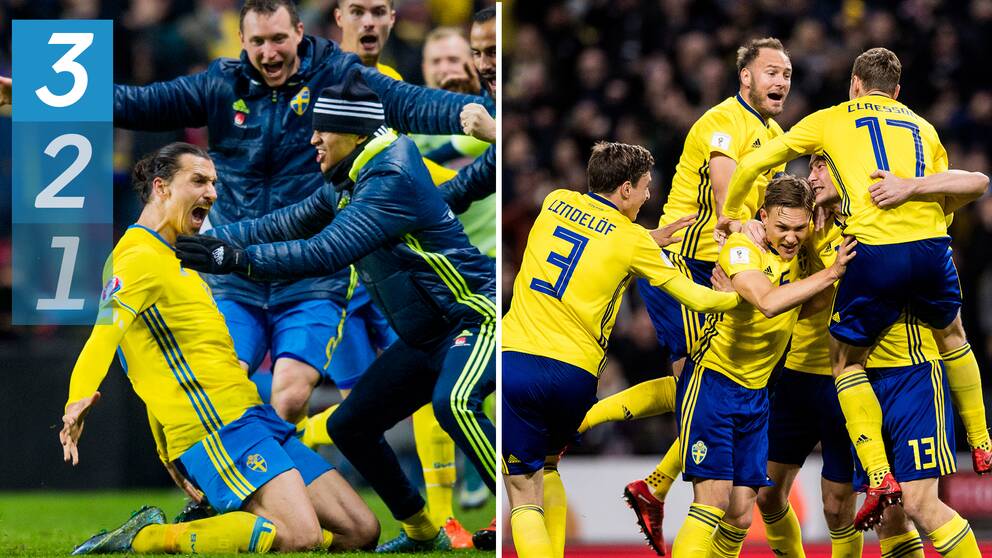 Sverige vann sina playoff-matcher mot Danmark och Italien.