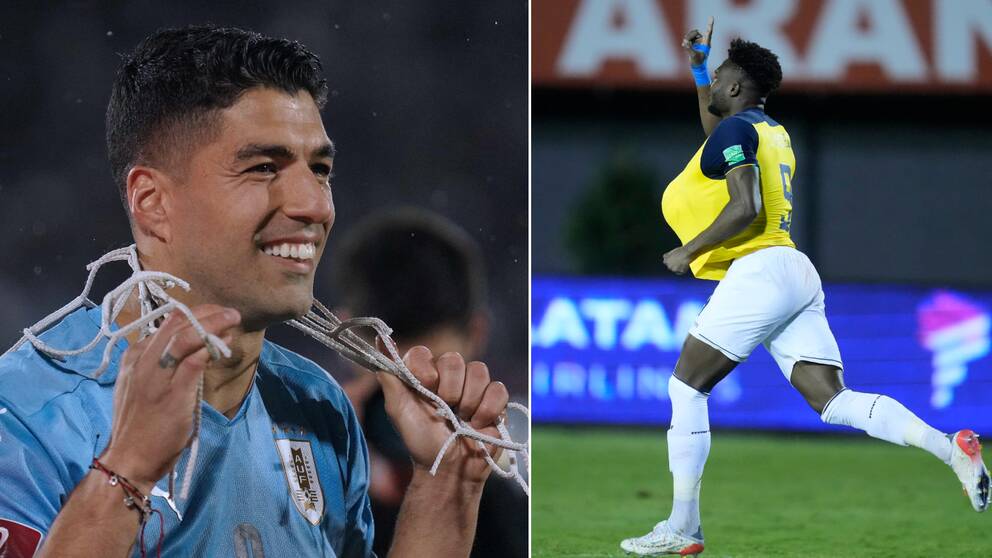 Både Uruguay och Ecuador är klara för fotbolls-VM.