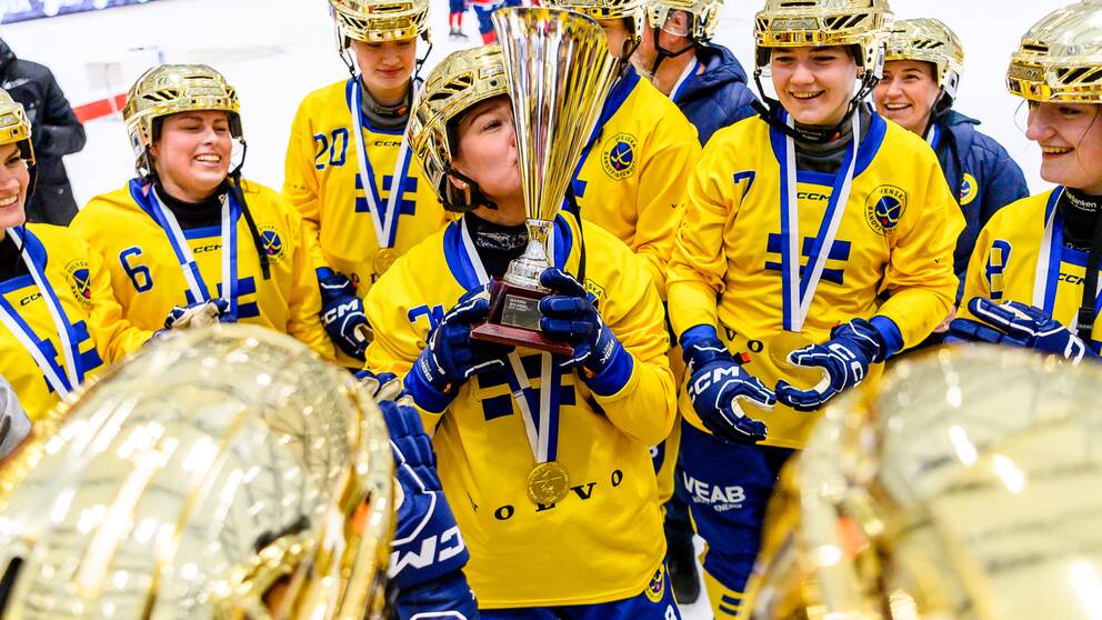 Sverige säkrade sitt tionde VM-guld.