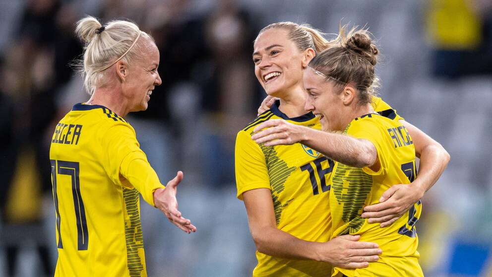 Filippa Angeldahl öppnade målskyttet senast mot Georgien.