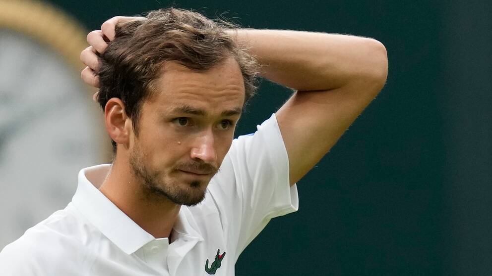Daniil Medvedev och de andra ryska spelarna verkar stoppas från Wimbledon.