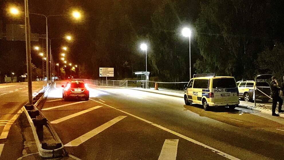 En person har hittats död i Karlskrona, polisen misstänkter mord.