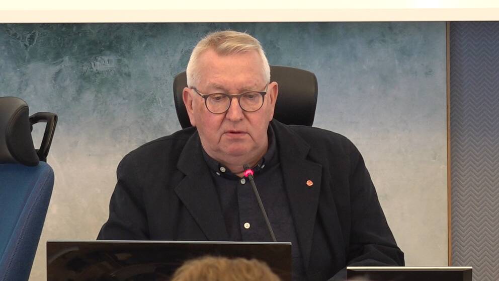 Regionfullmäktiges ordförande Jan-Olov Häggström (S).