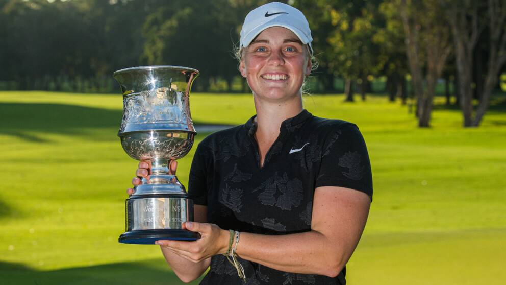 Maja Stark vann NSW Open i Australien.