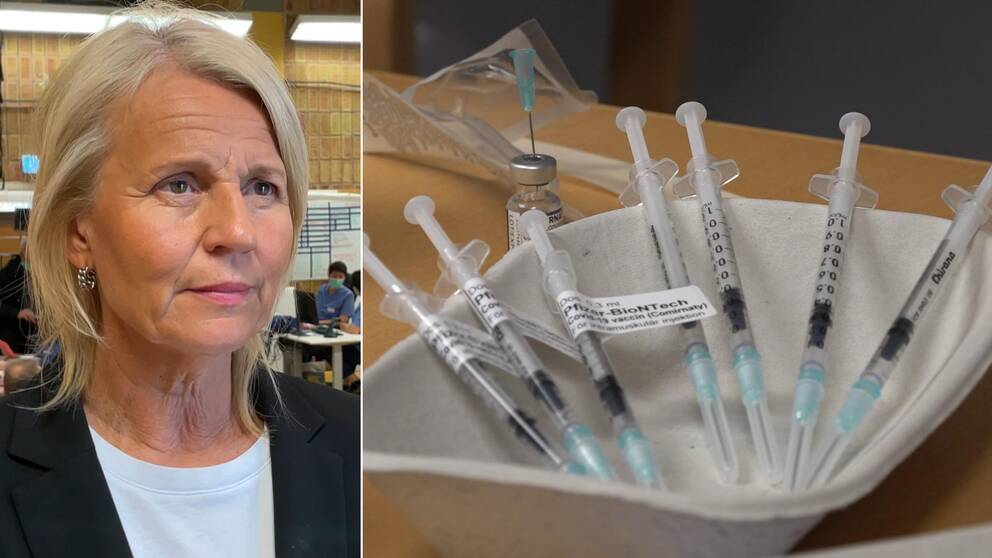 I videon ovan berättar Birgitta Sahlström om hur vaccinationstäckningen ser ut utifrån bokningsläget samt varför inte alla riskgrupper ska ta en fjärde spruta i nuläget.