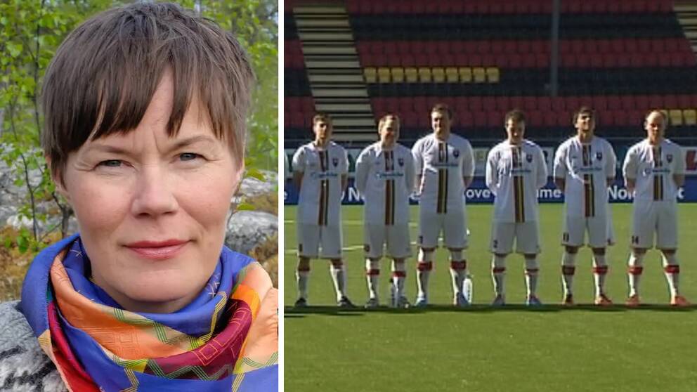I klippet: Per-Anders Blind, global president för Conifa, om turerna och osäkerheten inför EM. På bilden Anna-Karin Niia, journalist på SVT Sápmi, som inte är förvånad över att värdstaden tvekar.