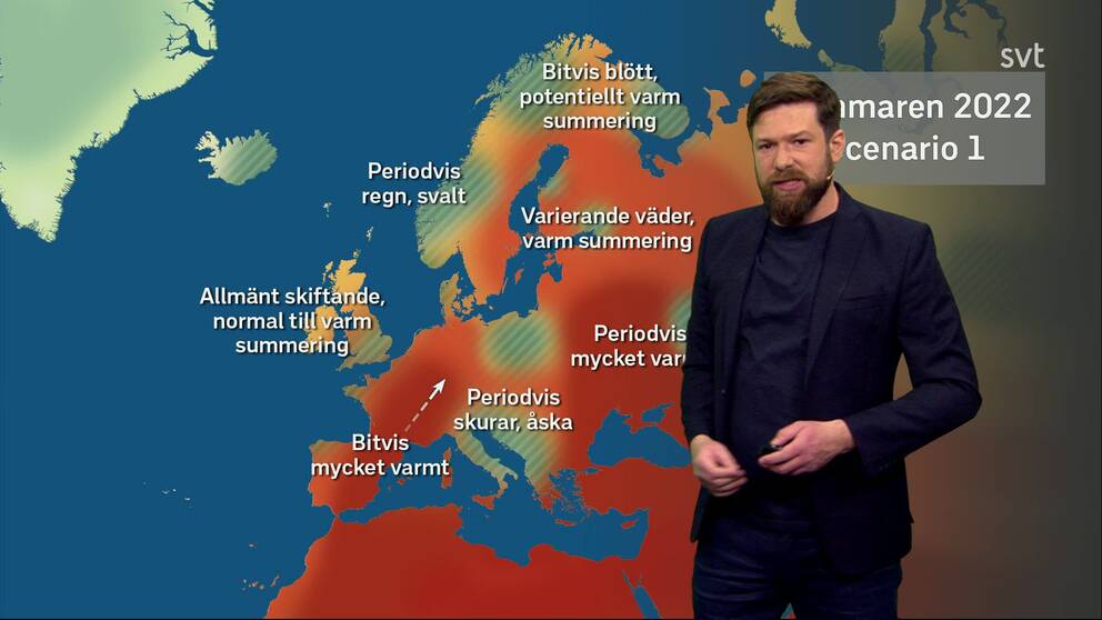Sommaren 2022 Typiskt varierande men med varm prägel SVT Nyheter