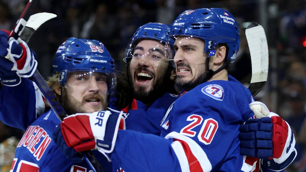 Mika Zibanejad gjorde femte slutspelsmålet.