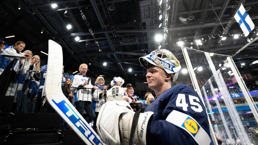 Juho ”Jussi” Olkinuora har varit rena rama väggen på VM.