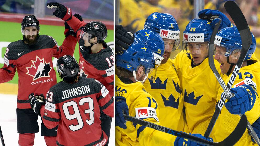 Det återstår att se om det blir Kanada eller Tre Kronor som får jubla över en semifinalplats.