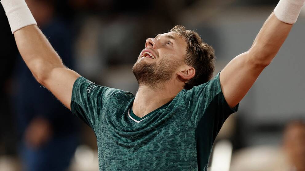 Norrmannen Casper Ruud klar för final i Franska öppna