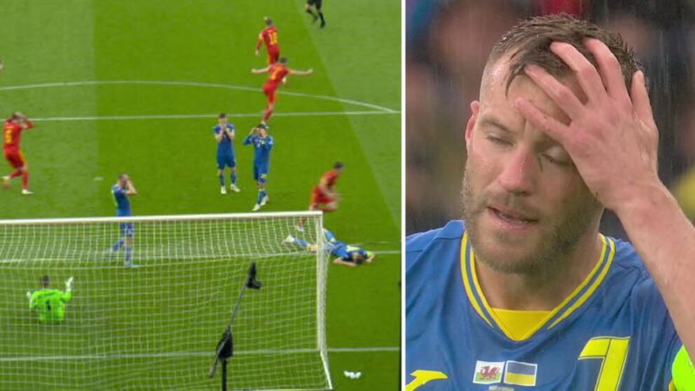 Wales släckte Ukrainas dröm om VM – efter dråpligt självmål av kaptenen