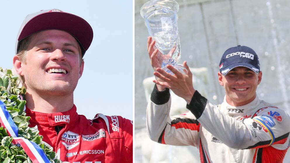 Marcus Ericsson och Linus Lundqvist.