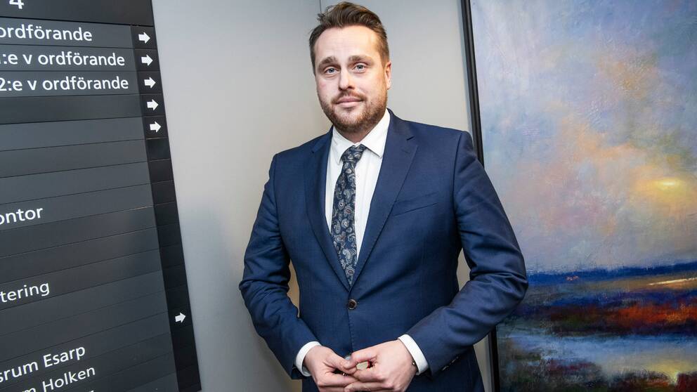 Christian Sonesson (M), kommunstyrelsens ordförande i Staffanstorps kommun. Arkivbild.
