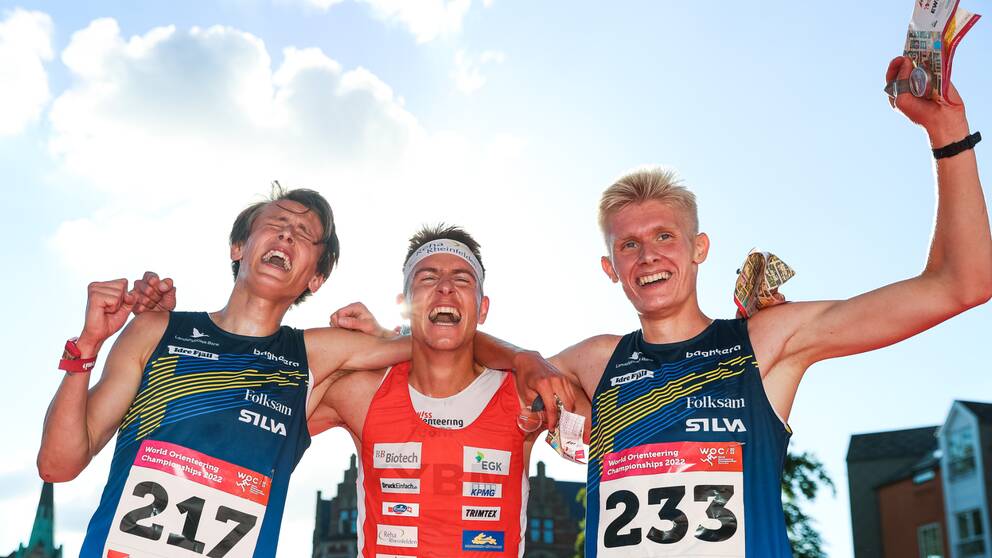 Det blev silver till August Mollén och brons till Jonatan Gustafsson.